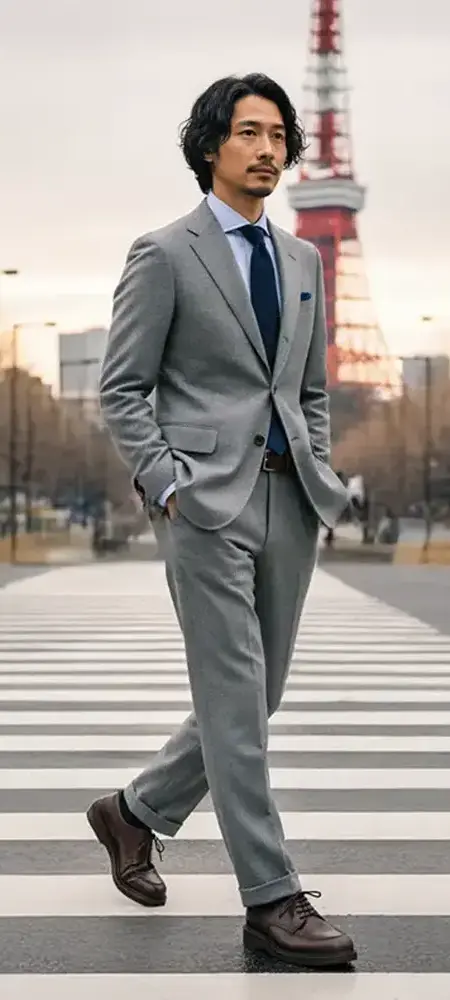 WOOLEN NYLON FLANNEL SUITS