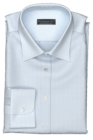 Wrinkle Free 80/2plyブルー ピンオックス(TY7352-HWF)