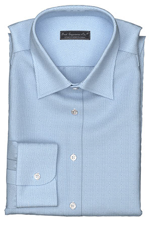 Wrinkle Free 80/2ply ブルー バスケット(TY83460-HWF)