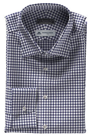THOMAS MASON ネイビー ギンガムチェック(TMS86988)