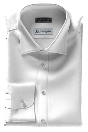 THOMAS MASON 100/2ply ホワイトブロード(TMS8523)