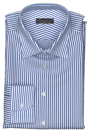 Enshu-ori EZ CAREネイビー ストライプ コットン＆リネン(Y94106/CL)