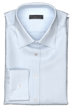 播州織100/2ply サックス ブロード(NP-94672kz)