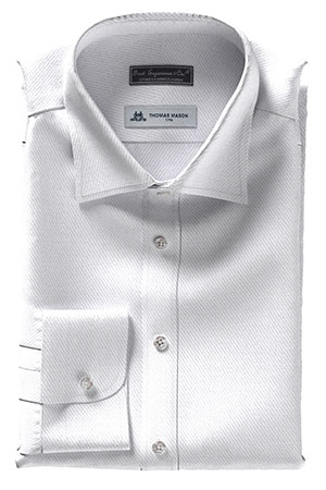 THOMAS MASON ホワイト ロイヤルツイル(TMS95442)