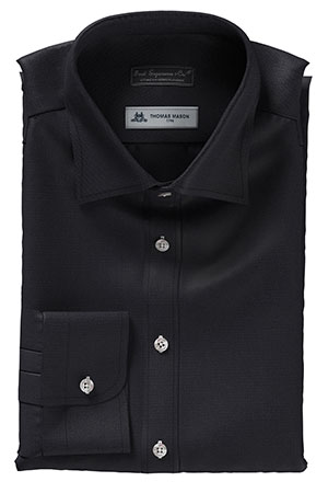 THOMAS MASON ブラック ロイヤルツイル(TMS95449)