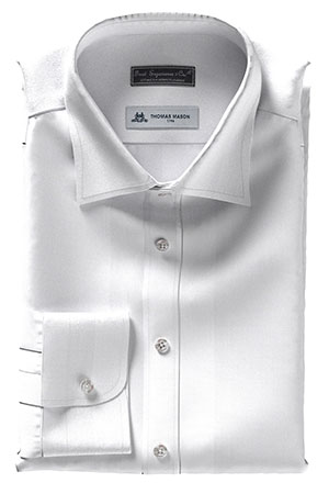 THOMAS MASON ホワイト オックスフォード(TMS95452)