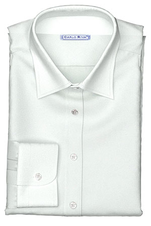 Carlo_Riva ホワイト ツイル(KG96029)