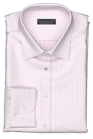 WRINKLE FREE TC ピンク ロンドンストライプ(TYTC96439)