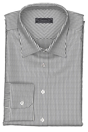 WRINKLE FREE TC ブラック ロンドンストライプ(TYTC96440)