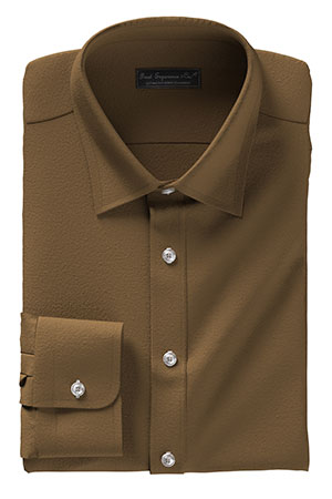 COTTON_FLANNEL キャメルブラウン フランネル(PN-SW96466)