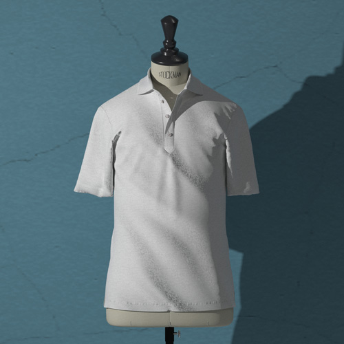 WHITE KINT PIQUE STRIPE(PN-SW97679)