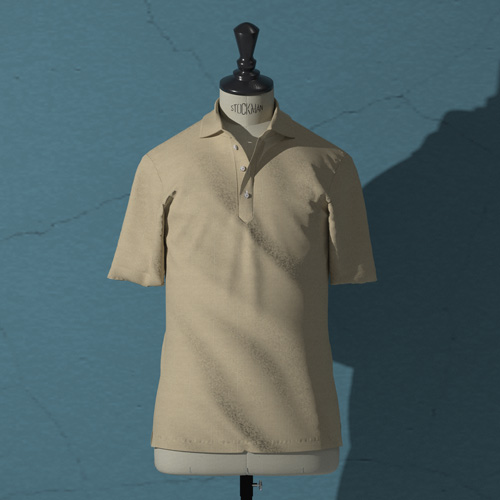 BEIGE KINT PIQUE STRIPE(PN-SW97680)