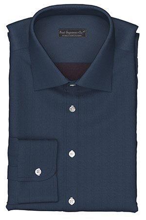 SOLARO NAVY-RUSSET TWILL