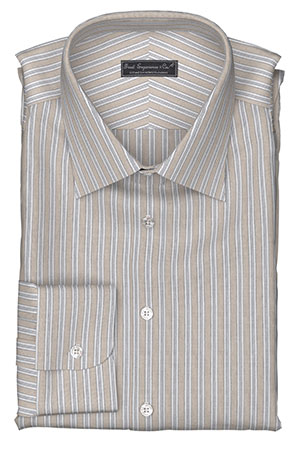 Cool Max Gray Stripe on Beige Lawn(PN-SW98587)