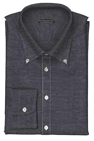 Grey Melange Knit Jersey Stitch(NP-SW98732)