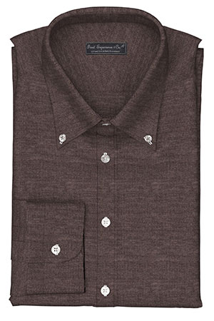 Brown Melange Knit Jersey Stitch(NP-SW98733)