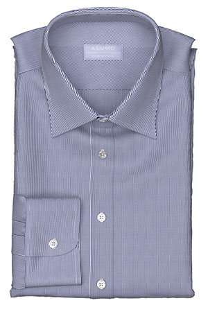 ALUMO 120/2ply Navy Stripe Broad(PN-91205)