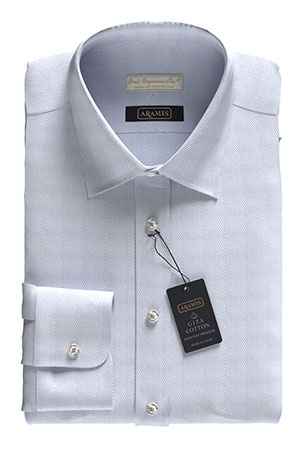 Aramis Saxe Herringbone 120/2ply(PN-TY99034)