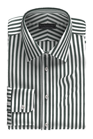 COMPACT YARN ブラック ボールドストライプ(PN-SW100033)