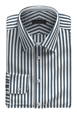 COMPACT YARN ネイビー ボールドストライプ(PN-SW100034)