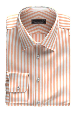 COMPACT YARN オレンジ ボールドストライプ(PN-SW100035)