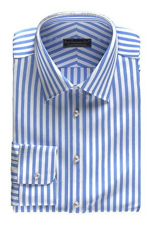 COMPACT YARN アイスブルー ボールドストライプ(PN-SW100037)