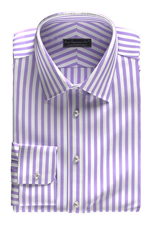 COMPACT YARN ラベンダー ボールドストライプ(PN-SW100039)