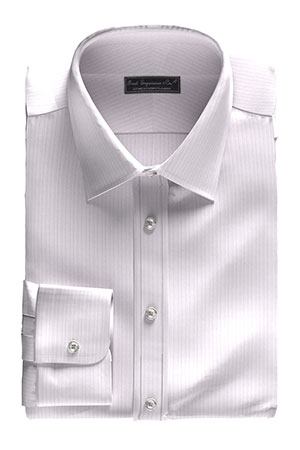 BASIC TC ピンク ドビー ストライプ (Y-100120)