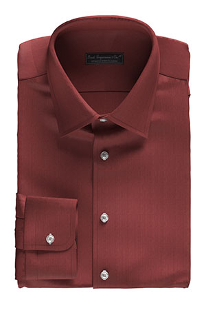 Waffle Dobby ローズレッド 格子柄ドビー ワッフル(PN-SW100167)