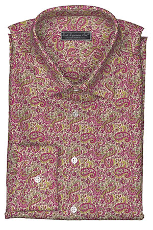 LIBERTY シュリンク レッド マーカス ペイズリー(PN-U100259)