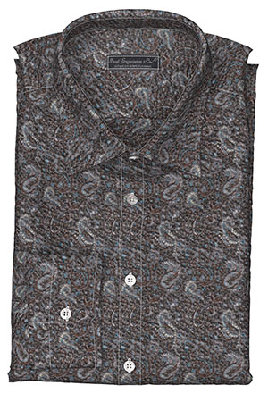 LIBERTY シュリンク グレー マーカス ペイズリー(PN-U100262)