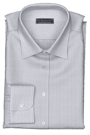 FINEST_PRINT グレー スクエア柄(PN-100316)