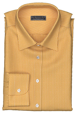 FINEST_PRINT イエロー スクエア柄(PN-100318)