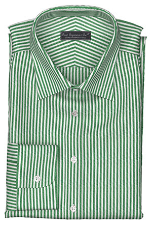 MIRACLEWAVE グリーン ロンドンストライプ(PN-UI100426)