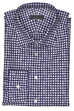 MIRACLEWAVE ネイビー チェック(PN-UI100434)