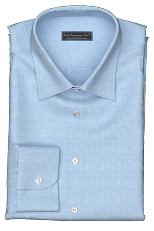 WRINKLE FREE TC ブルー ロイヤルオックスフォード (Y100944)