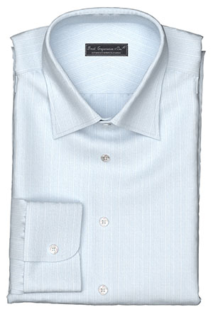 WRINKLE FREE TC サックス ドビーストライプ(Y100951)