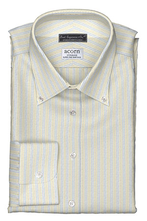 ACORN クラシック ベージュ OX ストライプ(SU101133)*