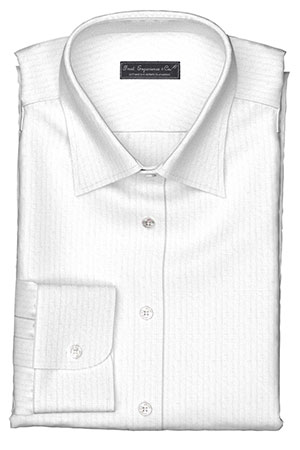 EZ Care ホワイト ドビーストライプ&ドット(Y101567)