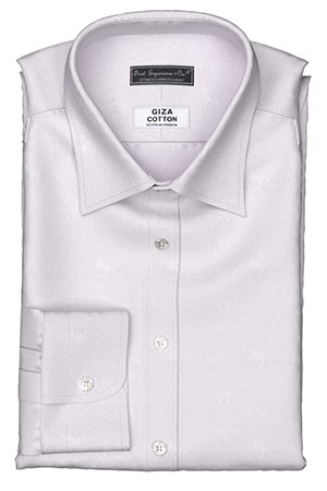 GIZA 100/2ply ピンク 馬と蹄鉄柄ドビー(Y101749)