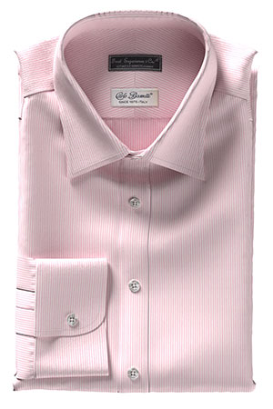 CarloBassetti ピンクストライプ(Y101897)