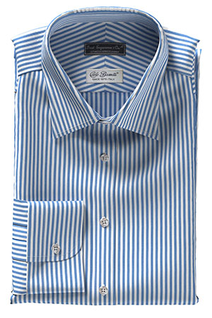CarloBassetti ブルー ロンドンストライプ(Y101900)