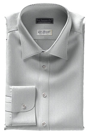 CarloBassetti グレー バスケットドビー(Y101912)