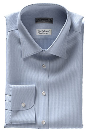 CarloBassetti ネイビー マイクロ格子ドビー(Y101918)