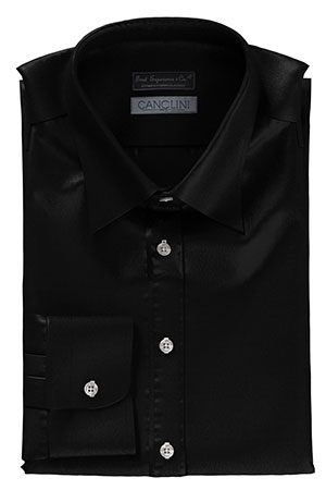 CANCLINI ブラックシャンブレーリネン(SW102072)