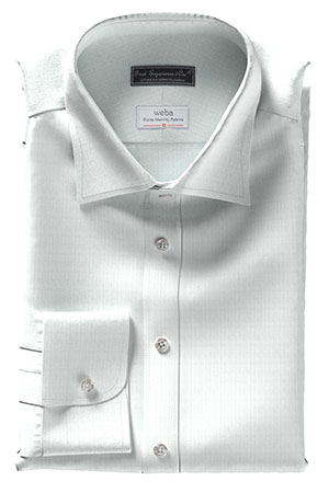 WEBA WrinkleFree ホワイト ヘリンボーン(TY102104)※