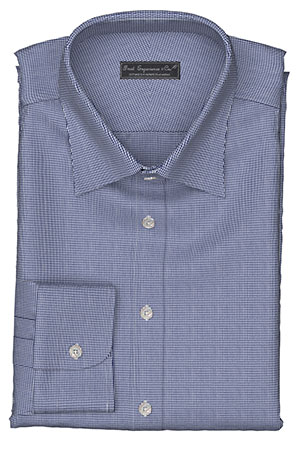 COOLMAX Ecomade ネイビー チェック(TY102127)