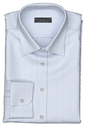 COOLMAX Ecomade ブルー ストライプ & ドビー(TY102130)