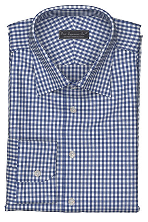 COOLMAX Ecomade ネイビー ギンガムチェック(TY102132)