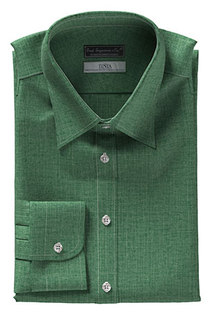 TESTA COTTON_LINEN グリーン シャンブレー(SW102148)